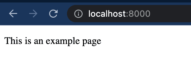 test webpage